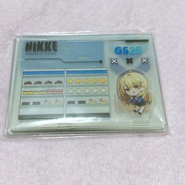 勝利の女神 NIKKE ティア GS25 コラボ アクリルスタンド 当選品 アクリルジオラマ