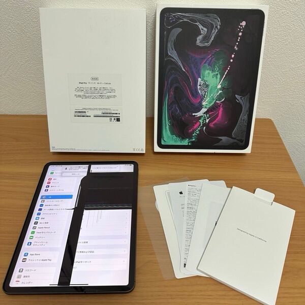 【ジャンク】Apple iPad Pro 11インチ Wi-Fi + Cellular 第1世代 64GB スペースグレー
