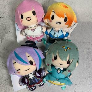 プロジェクトセカイふわぷちマスコット ワンダショ 全4種セット