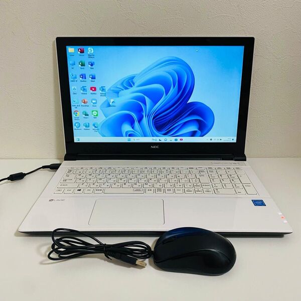 Y626 NECノートパソコンSSDサクサク動くWEBカメラWindows11