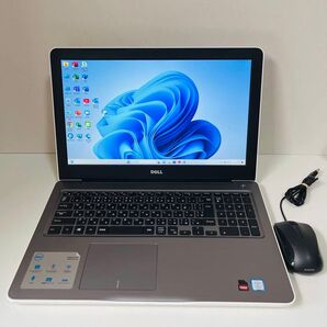 T307 Dellノートパソコンi7 SSDメモリ8G高速Windows11