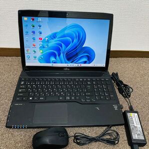 S56 Fujitsuノートパソコンi7メモリ8G高速Windows11オフィス
