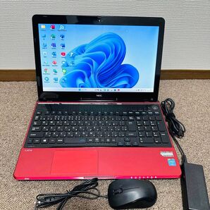 S58 NECノートパソコンSSDメモリ8G高速 Windows11オフィス付き
