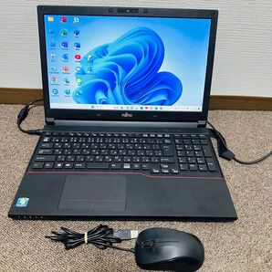 S17 Fujitsuノートパソコンi5 SSD高速 Windows11オフィス
