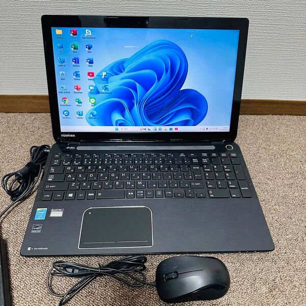 S62 TOSHIBAノートパソコンi7メモリ8G高速SSD Windows11