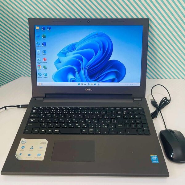 T222 DELLノートパソコンSSD高速 Windows11オフィス付き