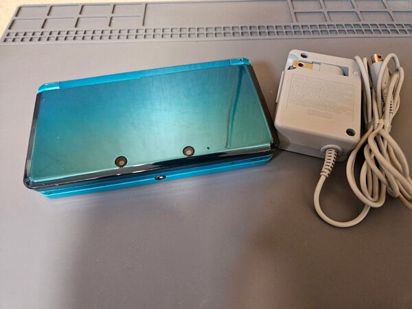 【良品】3DS 3ds 本体 アクアブルー ニンテンドー3DS