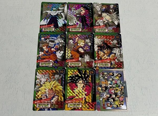 ドラゴンボール カードダス 特別弾 プレミアム キラコンプ 9枚