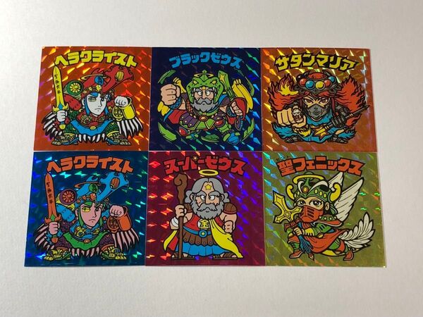 ビックリマン 伝説 バインダー特典シール 全6種