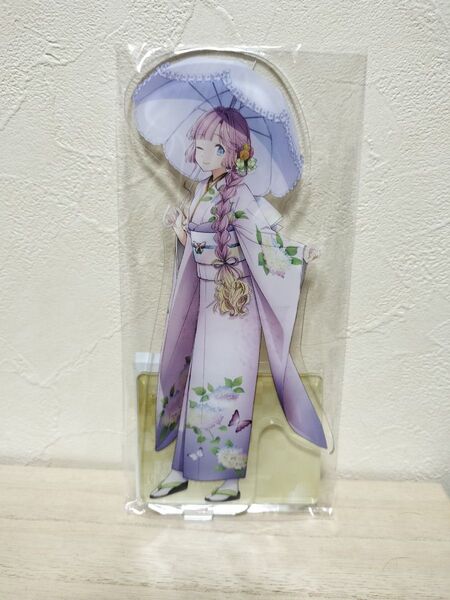 蓮ノ空 安養寺姫芽 加賀友禅コラボ BIGアクリルスタンド アクスタ