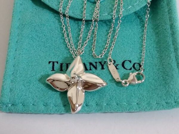 ティファニー TIFFANY ポインセチア ネックレス