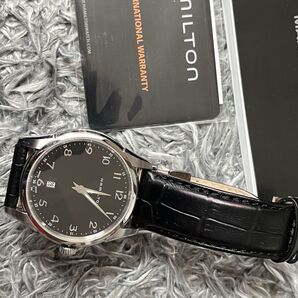 【極美品】ハミルトン ジャズマスター シンライン 純正Dバックル付き H38511733