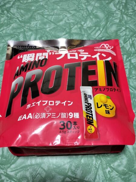 アミノバイタル アミノプロテイン レモン味 30本入り 賞味期限2025.9.6