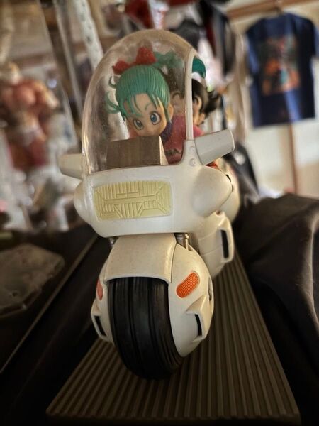 一番くじドラゴンボール A賞孫悟空&ブルマバイクフィギュア 美品