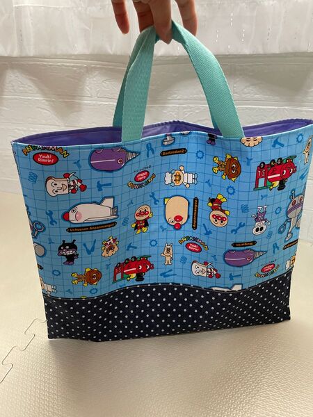 レッスンバッグ アンパンマン ハンドメイド 絵本袋