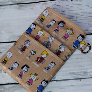 ナースポケットオーガナイザー ハンドメイド スヌーピー