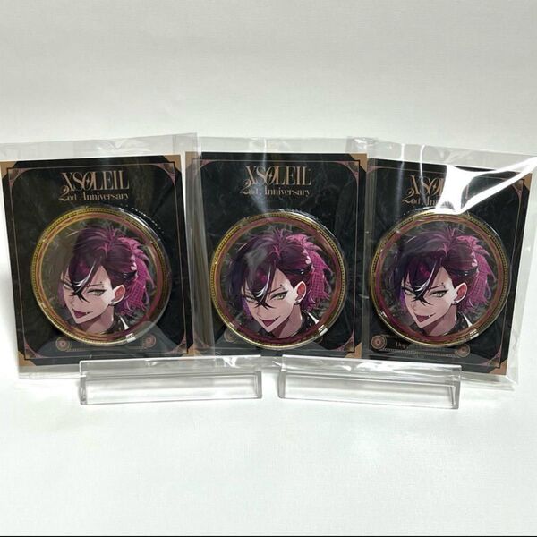 【美品】にじさんじ EN ドッピオ ドロップサイト 缶バッジ XSOLEIL