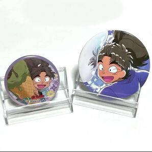 【訳あり】忍たま 缶バッジ 竹谷八左ヱ門 2点