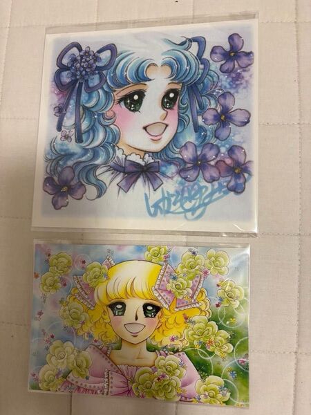 いがらしゆみこコレクション 願いが叶う花色紙 複製サイン入り&ポストカード
