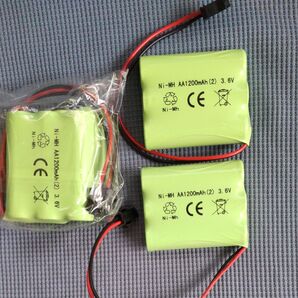 Ni-MH AA1200mAh バッテリー 3個セットが4つ