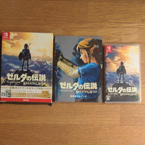 【スイッチ】ゼルダの伝説 ブレス オブ ザ ワイルド 冒険ガイドブック付き