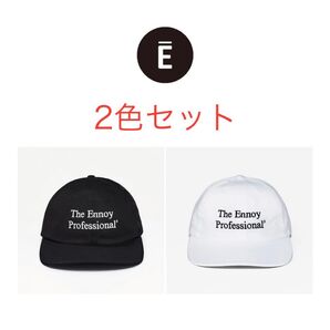 新品 ennoy cotton cap エンノイ キャップ 2色セット