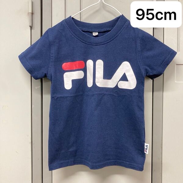 FILA フィラ【95cm】ロゴTシャツ カットソー BFL-1050N ベビー服 子供服