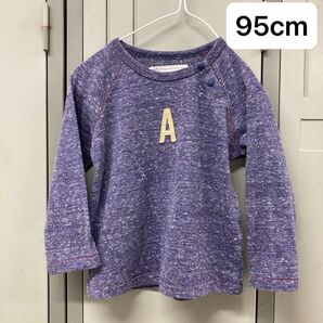 MARKEYS マーキーズ 【95cm】B-5701 ロンT カットソー 長袖Tシャツ ワッペン付き ベビー服 子供服