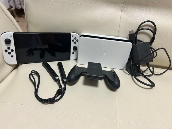 【動作確認済】Nintendo Switch 有機ELモデル ホワイト フルセット