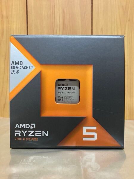AMD Ryzen 5 7600X3D BOX AM5 65W 6コア 12スレッド 3D V-Cache CPU