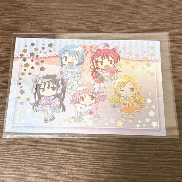 魔法少女まどか☆マギカ まどマギ ポストカード 鹿目まどか 暁美ほむら 美樹さやか 佐倉杏子 巴マミ カラオケの鉄人 カラ鉄