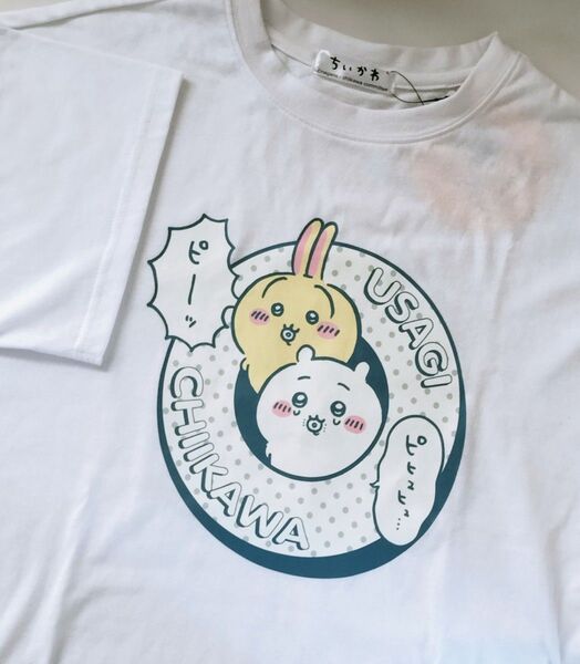 ちいかわ 半袖Tシャツ 白 Lサイズ しまむら