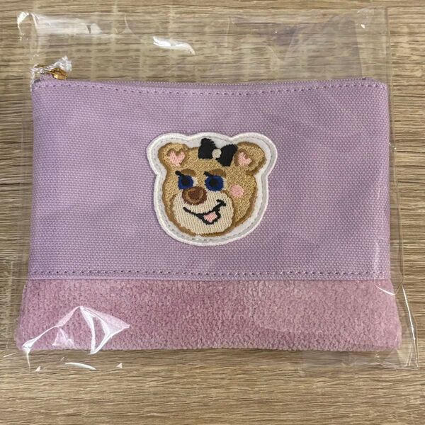 ラブラリーバイフェイラー オールドテディ 女の子 ワッペンポーチ