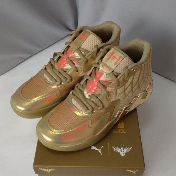 #PUMA MB.01 ROTY ラメロ・ボール 28cm ゴールド 未使用