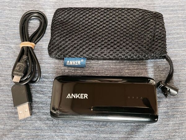 Anker モバイルバッテリー 2nd Gen Astro E1 A1211 トラベルポーチ付 5200mAh