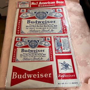 Budweiser バドワイザー 販促用シート 未使用