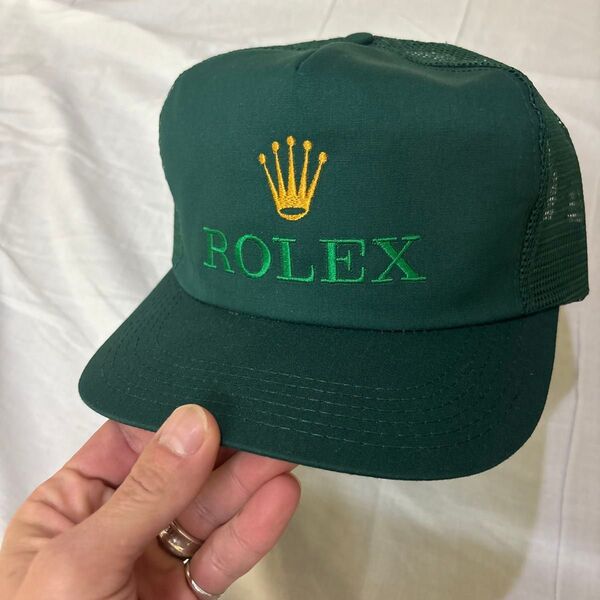 ROLEX ヴィンテージ トラッカーメッシュ キャップ 希少