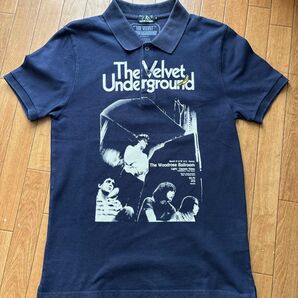 ヒステリックグラマー THE Velvet Undergroud フォト半袖ポロシャツ