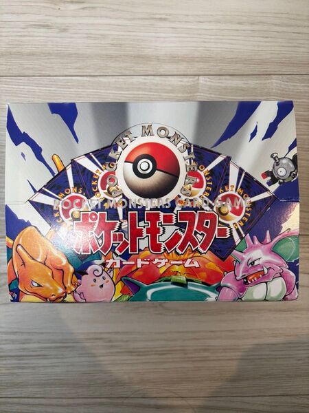 絶版 ポケモンカード 第一弾拡張パック ボックス 空箱 旧裏 初期