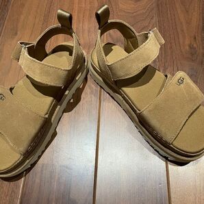 UGG スエードサンダル キャメル 23.5cm