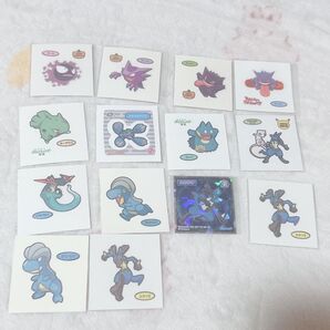 ポケモンパン ゲンガー ルカリオ メタグロス シール