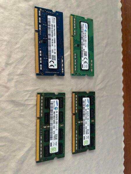 Samsung他ブランド DDR3 メモリ 4GB×4枚セット