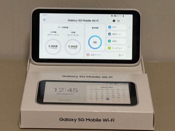 SAMSUNG Galaxy 5G Mobile Wi-Fi SCR01