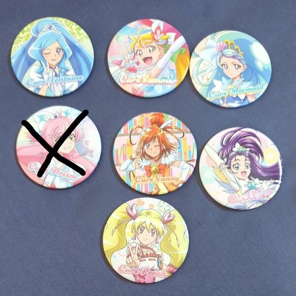 全プリキュア展 缶バッチ