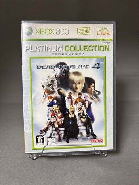 DEAD OR ALIVE 4 PLATINUM COLLECTION XBOX 360