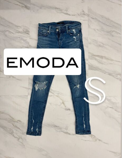 EMODA デニムパンツ サイズ1 ブルー