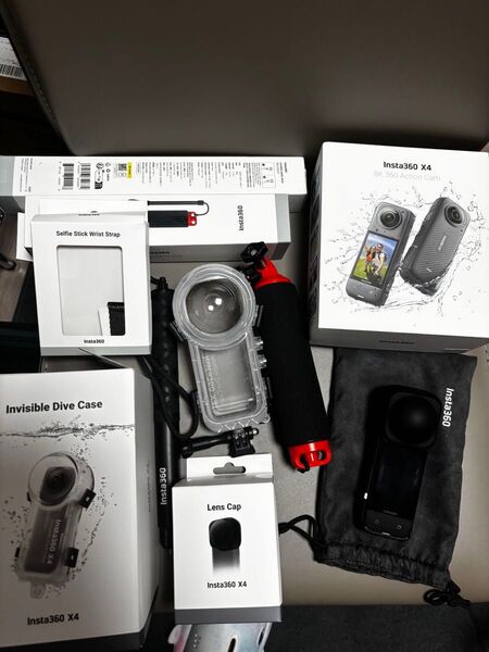Insta360x4 見えない潜水キット