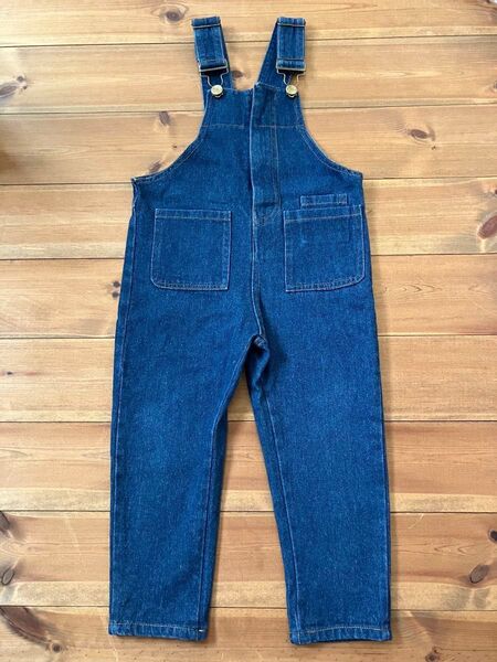 サロペット オーバーオール デニム キッズ 110cm