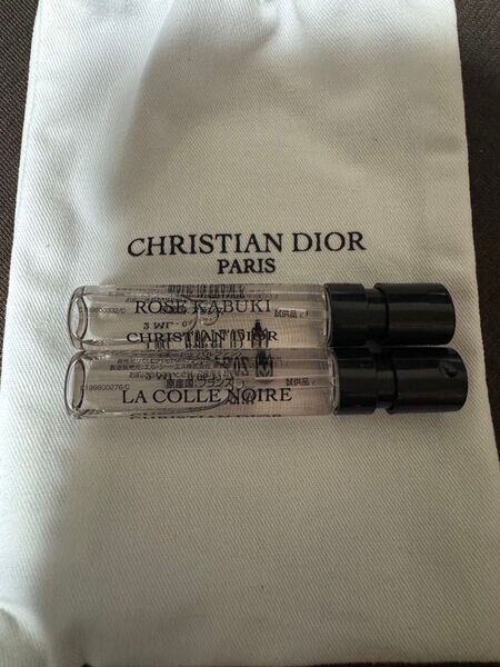 dior 香水 ラコルノワール ローズカブキ 2ml メゾンクリスチャンディオール