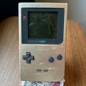ゲームボーイライト ゴールド MGB-101 (訳あり)